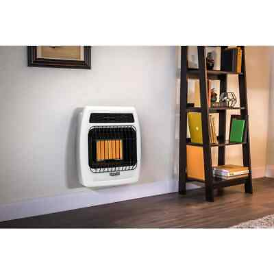 #ad #ad Dyna Glo Gas Wall Heaters 20quot; Infrared Natural Thermostatic Indoor White Black $216.95