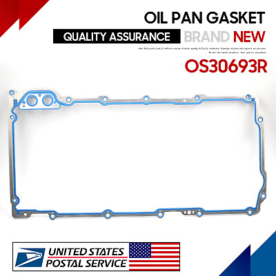 #ad Oil Pan Gasket For Buick Cadillac Chevrolet GMC Hummer 4.8 5.3 6.0 6.2L OS30693R $16.89