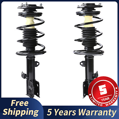 #ad Pair Front Shock Struts w Coil Spring For 2009 2013 Toyota Corolla Matrix 1.8L $94.99