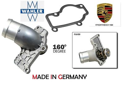 #ad Porsche 160 Temp Thermostat w Housing Cover amp; Gasket Wahler Germany 4249.71D $187.15