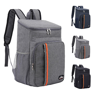 #ad Oxford Cooler Backpack Insulated Waterproof Backpack Cooler Bag for Lunch Picnic $20.95