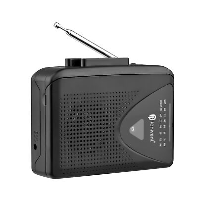 #ad TONIVENT Portable Cassette Player AM FM Radio Auto Stop Mini Stereo Tape Player $21.39