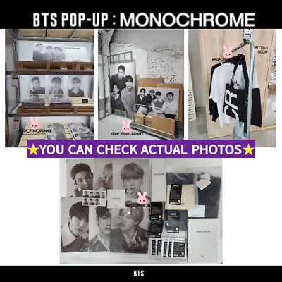 #ad #ad PRE ORDER BTS 2024 POP UP MONOCHROME OFFICIAL MD PHOTOCARD T SHIRTS $10.30