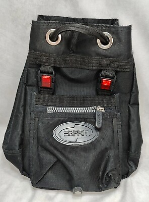 #ad Esprit Black Backpack 90s Y2K Super Clean $20.00