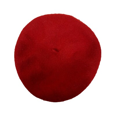 Red Wool Blend French Style Beret $17.50
