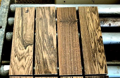 #ad FOUR 4 BEAUTIFUL PIECES KILN DRIED S2S BOCOTE LUMBER WOOD 12quot; X 3quot; X 3 4quot; $29.95