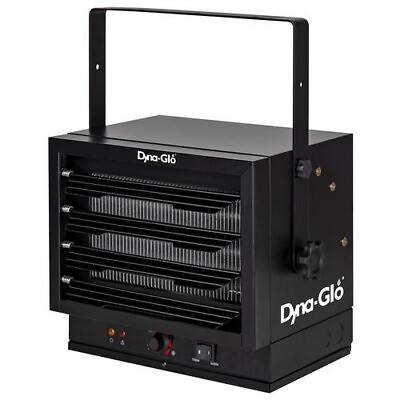 #ad 7500W 240V Black Forced Air Electric Garage Heater Adjustable Thermostat Warmer $217.00