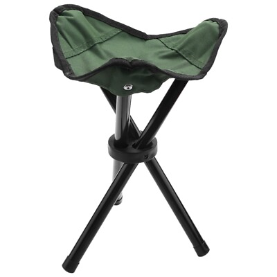 #ad Folding Tripod Stool Outdoor Portable Camping Fishing Chair V7U78675 $12.74