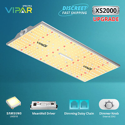 #ad VIPARSPECTRA NEW XS2000 LED Grow Light Full Spectrum for Indoor Plant VEG Flower $169.68