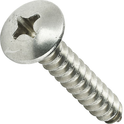 #ad #10 x 5 8quot; Truss Head Sheet Metal Screws Self Tapping Stainless Steel Qty 100 $17.52