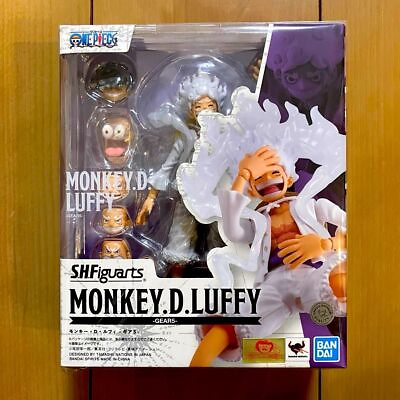 #ad BANDAI S.H. Figuarts Monkey D. Luffy Gear 5 One Piece Action Figure New $111.78