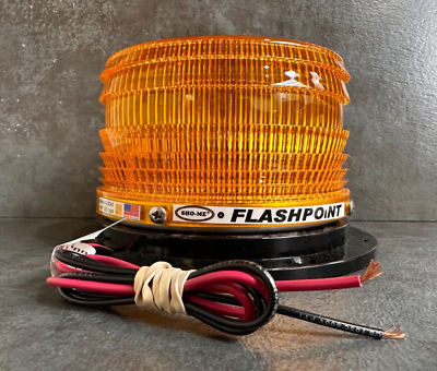 #ad Able 2 No. 12.6243.A00 Amber Flashpoint LED Beacon Permament Mount new $186.00