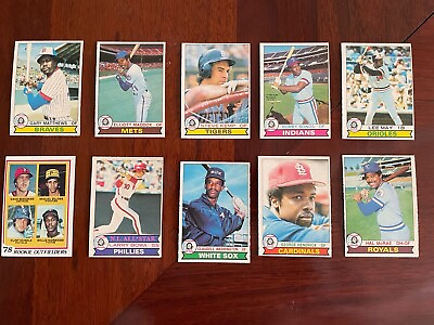 #ad Lit If 20 Topps 1978 Baseball Cards J.R. Richard Chris Chambliss Gary Carter $26.99