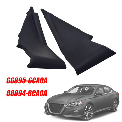 #ad Pair for Nissan Altima 2019 2021 Front Windshield Wiper Side Cowl Extension Trim $15.27