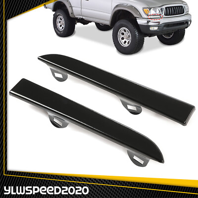 #ad 2X FIT FOR TOYOTA TACOMA 01 04 FRONT BUMPER GRILLE HEADLIGHT FILLER TRIM PANELS $10.18