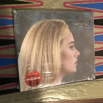 #ad Adele – 30 2021 CD Deluxe Edition 3 Bonus Tracks New Sealed Target Exclusive $0.99