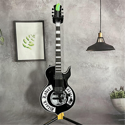 #ad Special Shape Zakk Black Electric Guitar Black Fretboard Solid Body in Stock $275.00