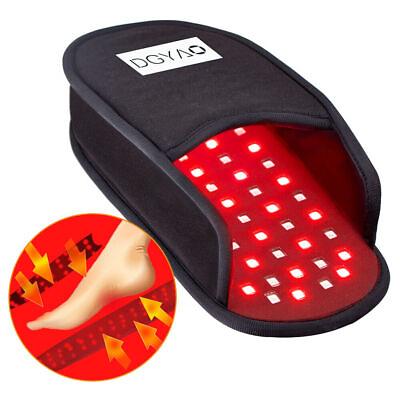 #ad 1 pcs Infrared Red Light Therapy Slipper for Foot Neuropathy Joint Pain Relief $15.99
