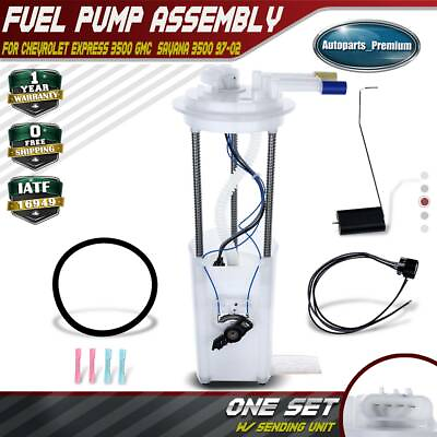 #ad Fuel Pump Assembly for Chevy Express GMC Savana 3500 5.7L 7.4L 8.1L w 55 Gallon $36.99