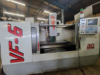 #ad Haas VF 6 50 50 Taper CNC Vertical Machining Center with 4th Axis Brushless Dr. $24900.00