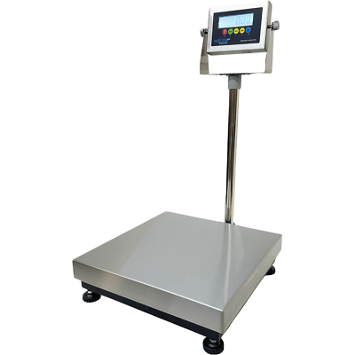 #ad Industrial portable 18quot;x18quot; bench scale Stainless steel with 600 x .05 lb $499.00