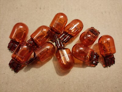 #ad Imported Japan 7443 High Quality AMBER T20 BULBS 7443NA OEM from HONDA TOYOTA 10 $13.98