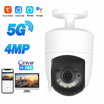 #ad 4MP 1080P Wifi Security Camera HD Dual Lens Zoom Outdoor Full Color Night Vision $38.99