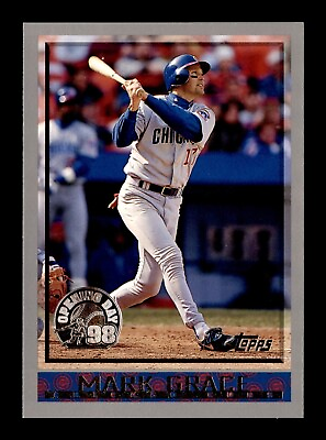 #ad 1998 Topps Opening Day Mark Grace Chicago Cubs #89 $1.65