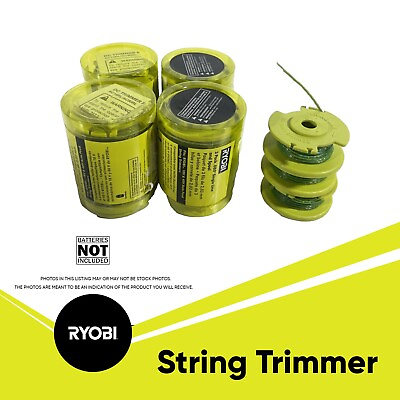 #ad 5 Ryobi Replacement Twisted 0.080 In. String Trimmer Auto Feed Line Spool 3 Pack $40.00