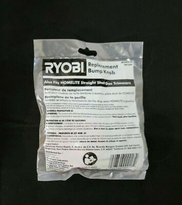 #ad Ryobi Replacement Bump Knob $12.98