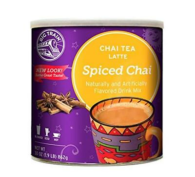 #ad Big Train Spiced Chai Tea Latte 1.9 Lb 1 Count Powdered Assorted Flavors $23.56
