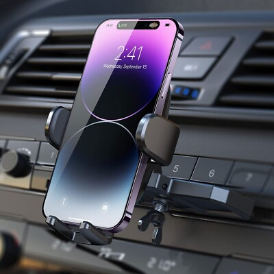 #ad CD Slot Car Phone Holder Universal Car Mount for iPhone Samsung Cell Phone GPS $5.95