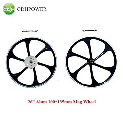 #ad Gas Wheel 26quot; Aluminum Mag Wheels Bicycle Rim with Multifunctional 32T Sprocket $164.89