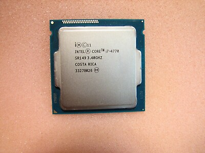#ad Intel Core i7 4770 3.4GHz 3.9Ghz 8MB LGA1150 SR149 CPU Processor $35.00