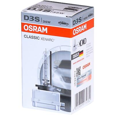 #ad Osram D3S Original XENARC HID Xenon Upgrade Gas Bulb 66340CLC Single $63.29