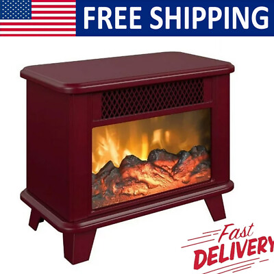 #ad #ad Indoor Electric Fireplaces Personal Space Heater W Flame Home Office Kitchen US $78.00