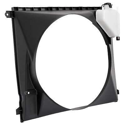 #ad Black Radiator Fan Shroud With Coolant Reservoir For Toyota Tacoma 2005 2015 $40.99