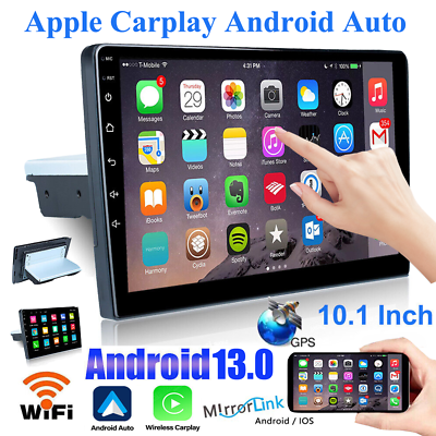 #ad Car Stereo Radio Auto Carplay Android 13 10.1quot; Double 2Din Touch Screen GPS WIFI $61.29