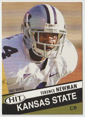 #ad SAGE 2003 TERENCE NEWMAN ROOKIE 4 SINGLE FOOTBALL CARD UGRADEIT $0.99