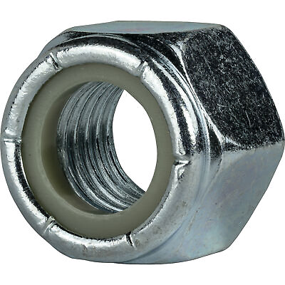 #ad Nylon Insert Hex Lock Nuts Zinc Plated Grade 2 Steel Nyloc All Sizes Available $73.20