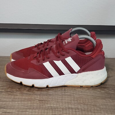 #ad Adidas ZX 1K Boost Men#x27;s Running Shoes Size 7 Red $49.99
