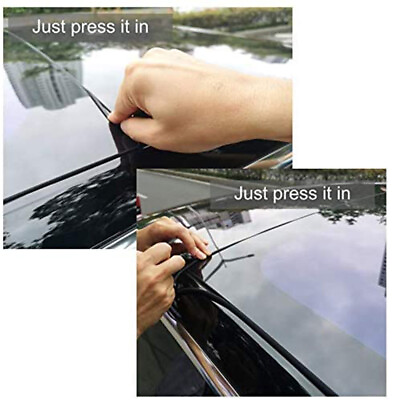 Accessories Windshield Noise Reduction Seal Dampening Kit Fit for Tesla Model 3 $5.99