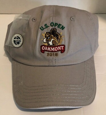 #ad USGA Member US Open Oakmont 2016 Cap With Pin New Pin In Plastic Rare Find $19.99