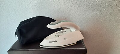 #ad Rowenta Small Collapsible Compact Travel Steam Iron Travel Excellent Condition $25.00