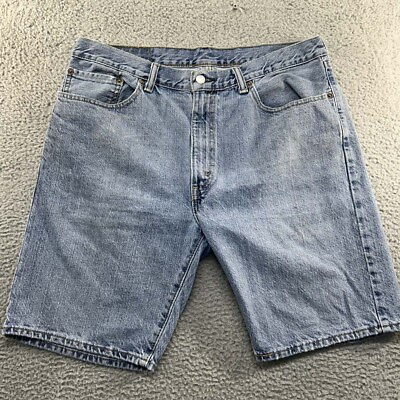 #ad Levis 505 Shorts Mens 36 35X9 Denim Summer Pants $19.10
