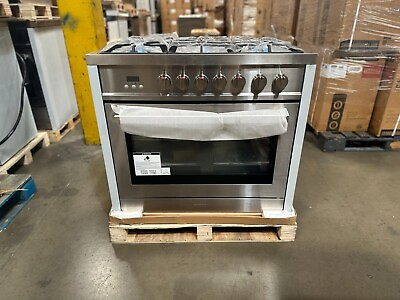 #ad #ad 36 in. Gas Range 5 Burners Stainless Steel OPEN BOX COSMETIC IMPERFECTIONS $899.99
