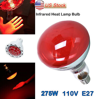 #ad #ad 275W IR Infrared Red Heat Light Therapy Bulb Lamp For Muscle Pain Relief 110V $13.60