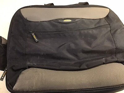 #ad targus black laptop briefcase bag $19.00