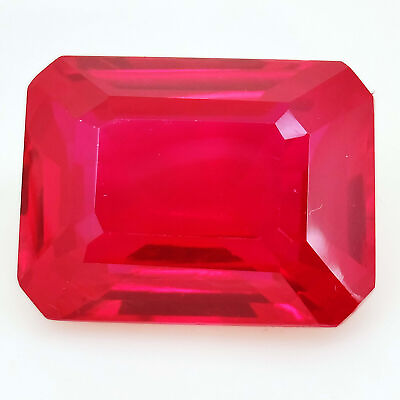 #ad Natural Deep Red Mozambique Ruby 10.00 Ct Radiant Certified Sparkling Gemstone $17.49