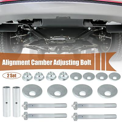 #ad 1 Set Front Alignment Camber Caster Adjusting Bolt Kit fit for Toyota Tacoma 4WD $36.15
